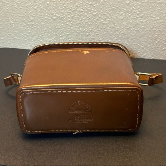 Vintage Genuine Cowhide Camera Storage Bag - Picture 5 of 6